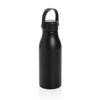 XD Collection Pluto Flasche aus RCS-zertifiziert recyceltem Alu 680ml Schwarz