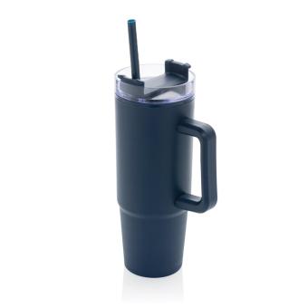 XD Collection Tana RCS plastic tumbler with handle 900ml Navy