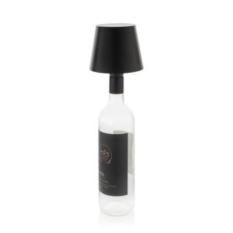 XD Collection BottleGlow RCS recycled plastic bottle lamp Black