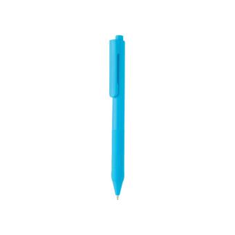 XD Collection X9 solid pen with silicone grip Aztec blue