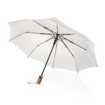 XD Collection Kaycey 21“ Auto-Open Mini-Regenschirm aus AWARE™ rPET Beige