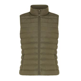 Iqoniq Meru women recycled polyester bodywarmer, khaki Khaki | M