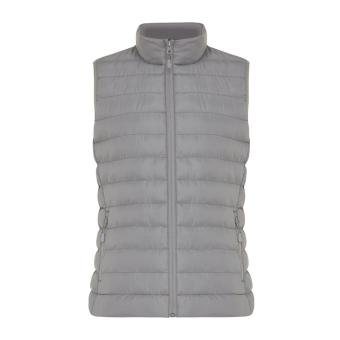 Iqoniq Meru women recycled polyester bodywarmer, silver grey Silver grey | XXS