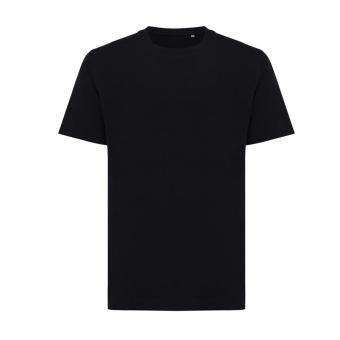 Iqoniq Kakadu relaxed recycled cotton t-shirt, black Black | XXS