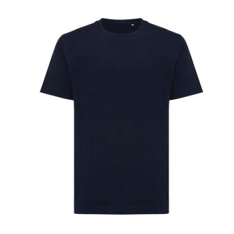 Iqoniq Kakadu relaxed recycled cotton t-shirt, navy Navy | XXS