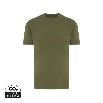 Iqoniq Brett recycled cotton t-shirt, khaki Khaki | XXS