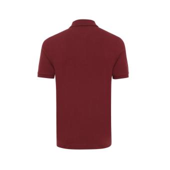 Iqoniq Yosemite recycled cotton pique polo, Burgundy red Burgundy red | XS