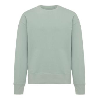 Iqoniq Kruger relaxed recycled cotton crew neck, iceberg green Iceberg green | XXS