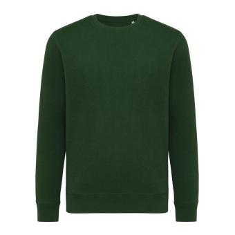 Iqoniq Etosha Lightweight Sweater aus recycelter Baumwolle, Waldgrün Waldgrün | XXS