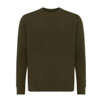 Iqoniq Etosha Lightweight Sweater aus recycelter Baumwolle, khaki Khaki | XXS