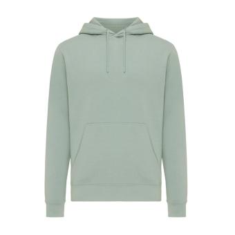 Iqoniq Rila lightweight recycled cotton hoodie, iceberg green Iceberg green | XXS