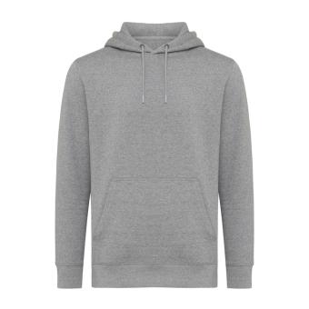 Iqoniq Rila Lightweight Hoodie aus recycelter Baumwolle, Ungefärbtes helles anthrazit Ungefärbtes helles anthrazit | XXS