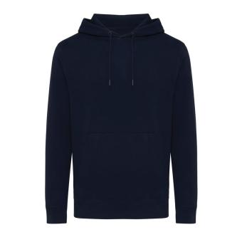 Iqoniq Rila lightweight recycled cotton hoodie, navy Navy | XXS