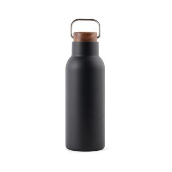 VINGA Ciro RCS recycled vacuum bottle 580ml Black