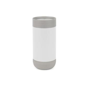 VINGA Erie RCS recycled SS push mug 350 ML White/grey