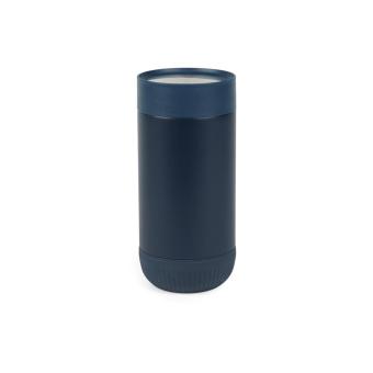 VINGA Erie RCS recycled SS push mug 350 ML, blue Blue,navy