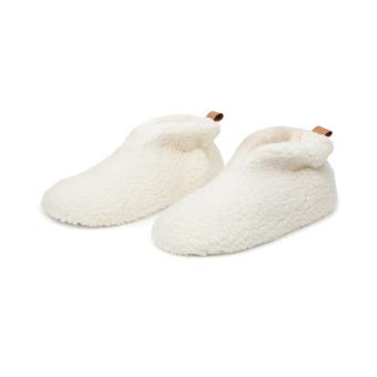 VINGA Santos RCS recycled pet cosy slippers Off white