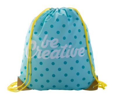 CreaDraw Plus custom drawstring bag White/yellow