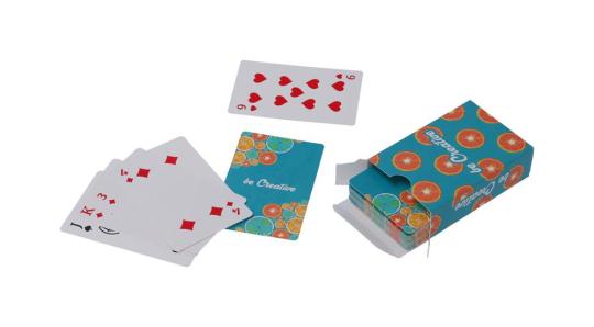 CreaCard custom playing cards White