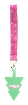 SuboFob Mobile Xmas Individuelles Handyhalter-Handgelenklanyard Weiß