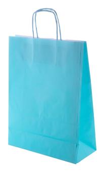 Mall paper bag Light blue