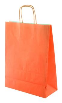 Store Papier-Einkaufstasche Orange