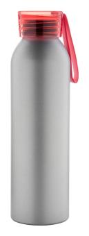 Tukel Trinkflasche Rot/silber