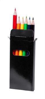 Garten 6 pc pencil set Black