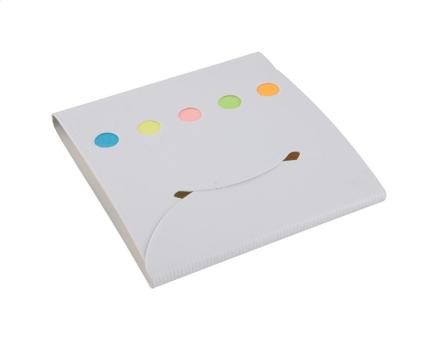 Covet sticky notepad White