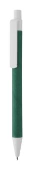 Ecolour ballpoint pen White/green