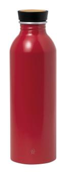 Claud recycled aluminium bottle Red