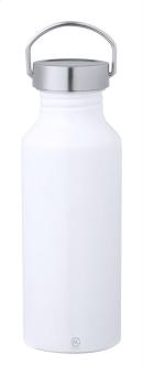 Zandor recycled aluminium bottle White