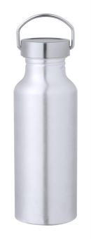 Zandor recycled aluminium bottle Silver