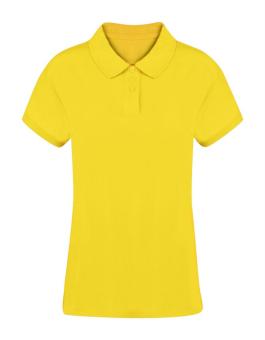 Koupan women polo shirt, yellow Yellow | L