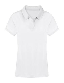 Koupan women polo shirt, white White | L