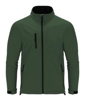 Grifter RPET Softshell-Jacke, dunkelgrün Dunkelgrün | L