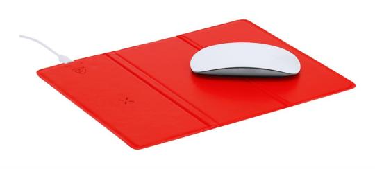 Dangox wireless charger mousepad Red