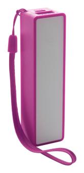 Keox USB power bank Pink/white