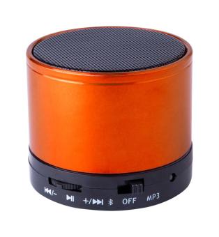 Martins bluetooth speaker Orange/black