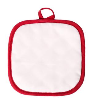 Kalmont oven mitt White/red