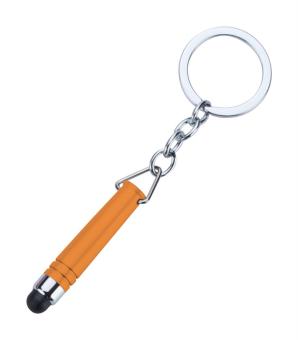 Indur stylus touch pen keyring Orange