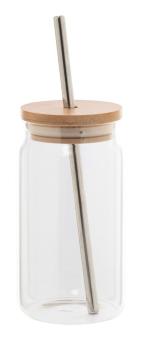 Frappu mason jar cup Transparent