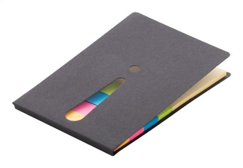 Exclam sticky notepad Black