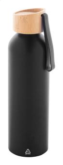 Ralusip Plus recycled aluminium bottle Black