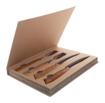 Tomahawk steak cutlery set Nature