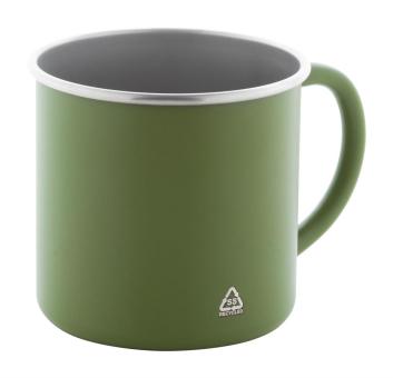 Hossa Tasse aus recyceltem Edelstahl Grün