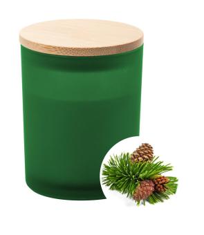 Daizu XL candle, pine tree Green