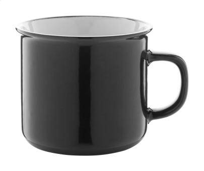 Woodstock Tasse Schwarz