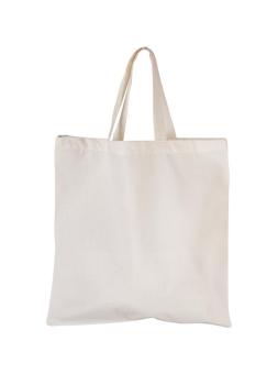 Shorty cotton shopping bag Fawn