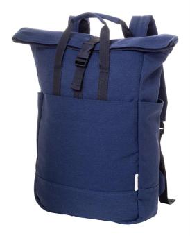 Rebyss Roll recycled canvas backpack Dark blue